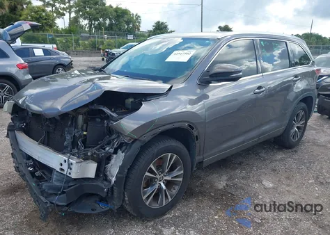 2016 Toyota Highlander Xle V6 из США, поврежденный, VIN 5TDKKRFH1GS146483